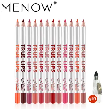 

MENOW 12pcs/Set 12 Colors Lip Liners Waterproof Long-lasting Lip Liner Pencil Makeup Cosmetic Tools Lipstick HOT SALE P14002