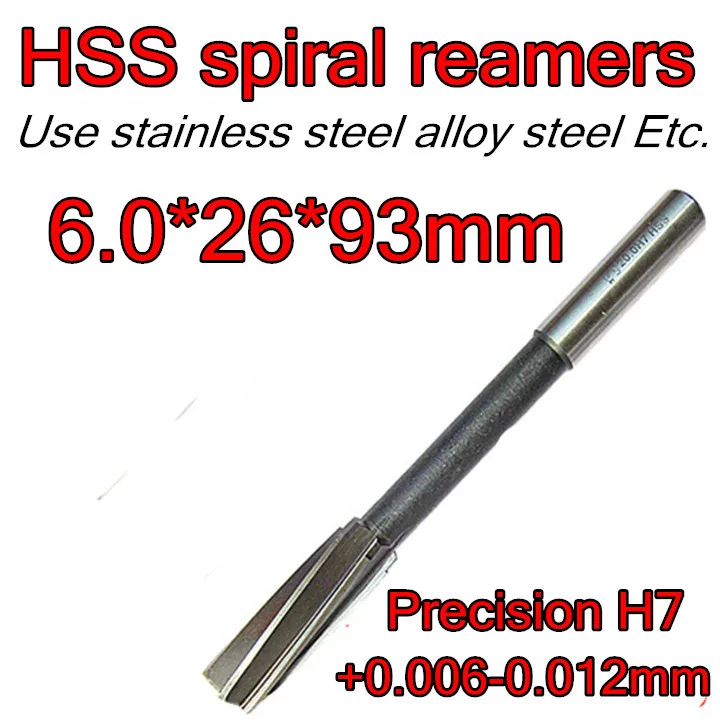 6.0*26*93mm 2pc/set Processing Length 26 Mm Petiole 6 Mm Hss Spiral