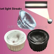 Светодиодный объектив плюс диаметр кронштейна 21,8 мм офсетный светильник полосы и поверхности бисера, высокая мощность светодиодный 1 Вт 3 Вт 5 Вт Объектив