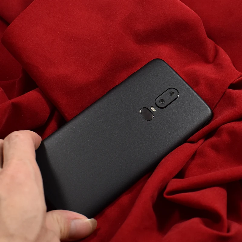 Задняя пленка для Oneplus 6 T чистый цвет Кожа Наклейка задняя крышка паста Защитная