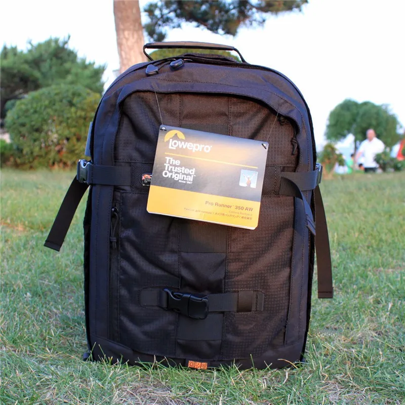 

Free Shipping NEW Genuine Lowepro Pro Runner 350 AW Shoulder Bag Camera bag put 15.4 laptop with All weather Rain cover