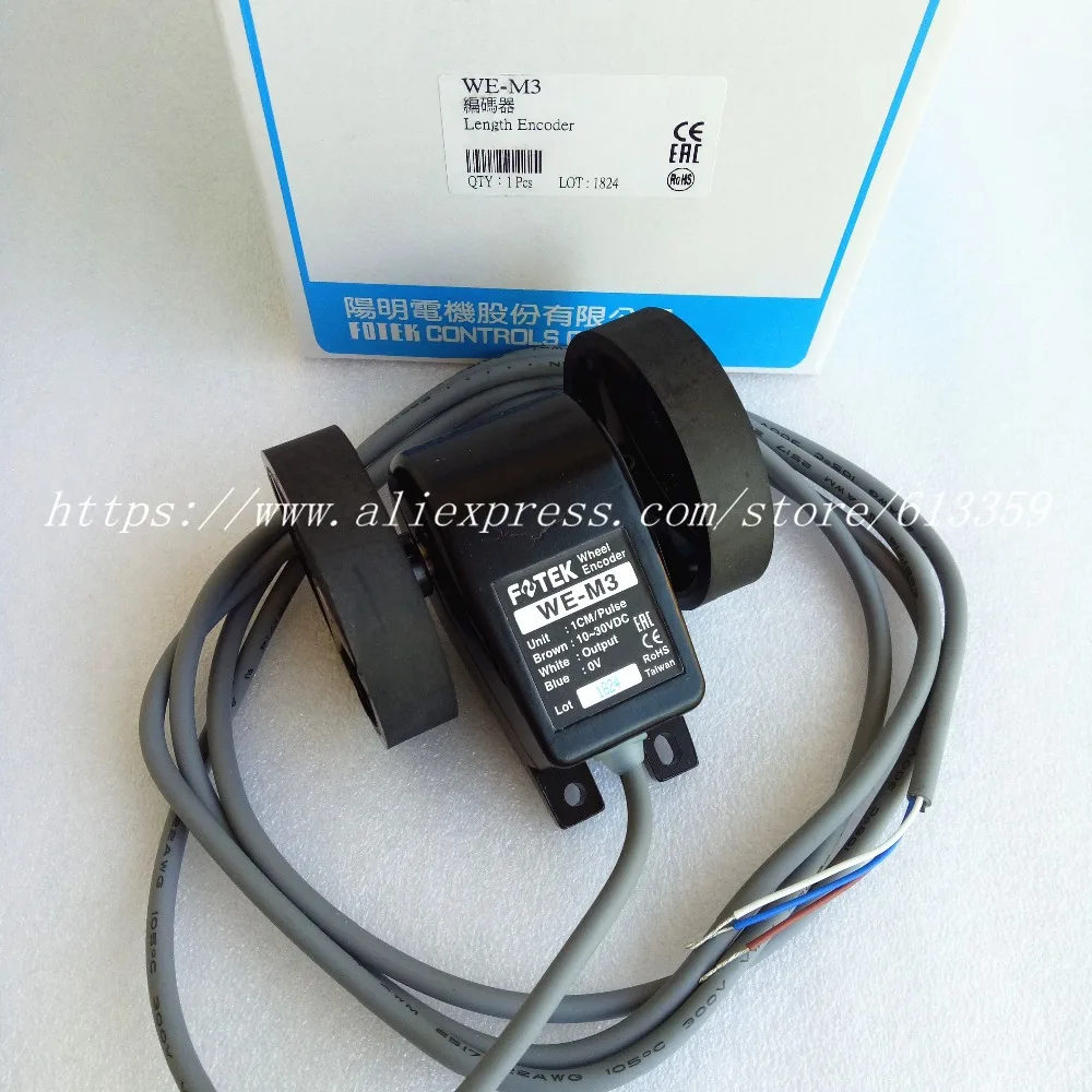 

WE-M3 FOTEK 100% New Original Wheel Length Encoder Sensor Counter