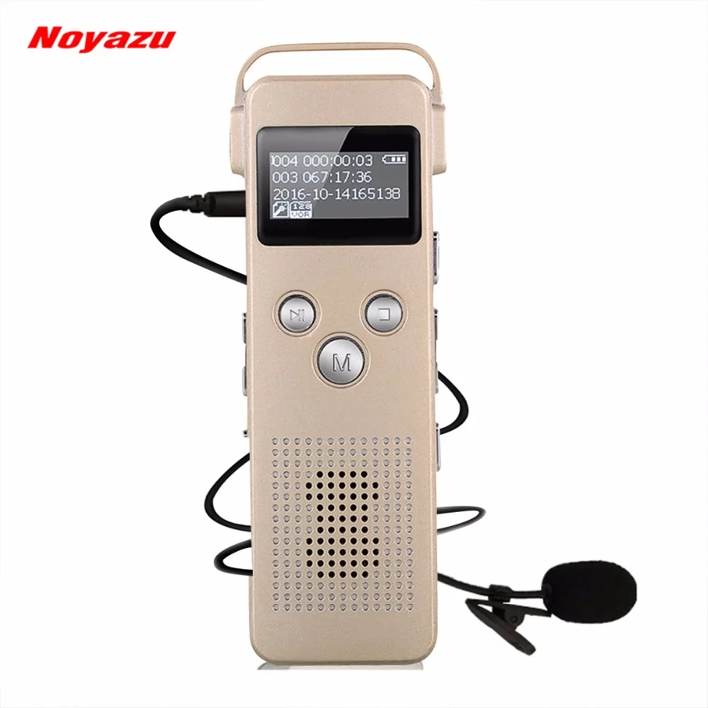 

NOYAZU A20 8GB 16GB Digital Voice Recorder With Microphone Telephone Recording Professional Noise Reduction Sound Recorder Gifts