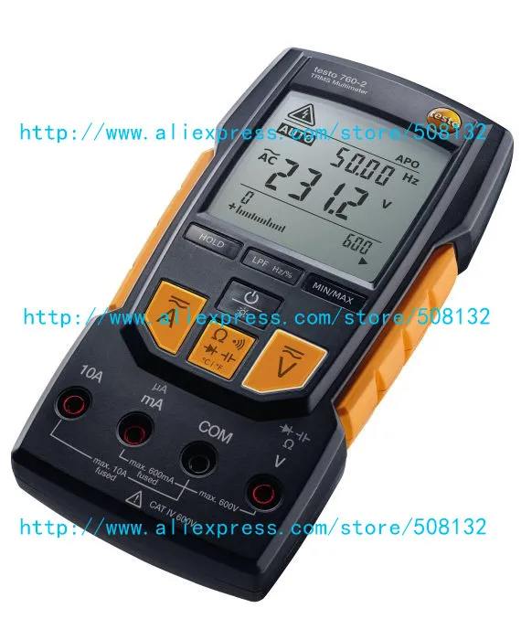 Testo 760-2-цифровой мультиметр DMM 0590 7602