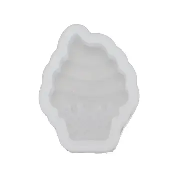 

Simulated Food Ice Cream Silicone Mold Resin Jewelry Keychain Pendant DIY Mold Making Craft Tool W77