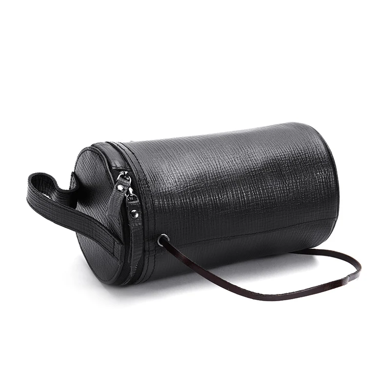 

Women Genuine Leather Small Shoulder Bag Cross Body Purse Comestic Makeup Bags Cellphone Mobile Handbag Mirror Fashion Barrel