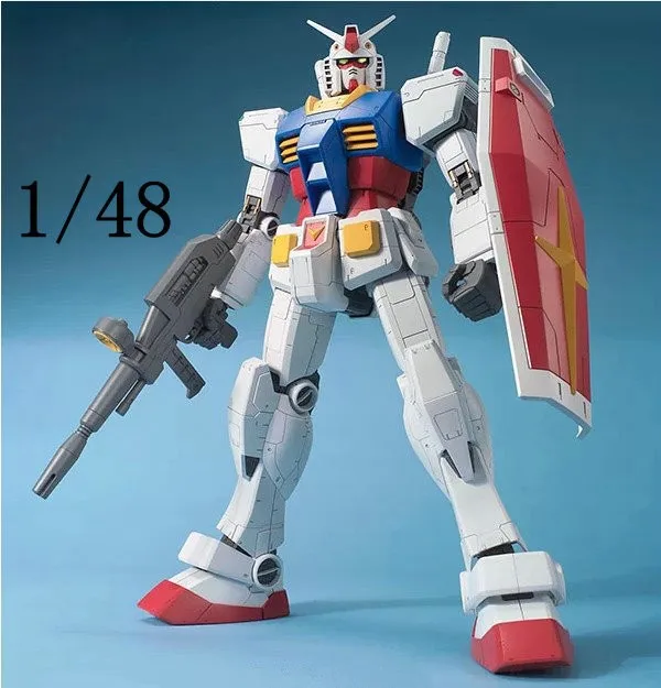 Bandai Gundam 1/48 Мега Размер RX-78-2 модель мобильного костюма наборы пластиковых моделей