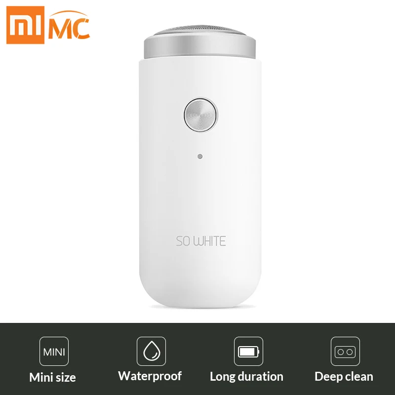 Xiaomi Mijia SO WHITE ED1 мини электробритва для мужчин портативная Мужская бритва головка