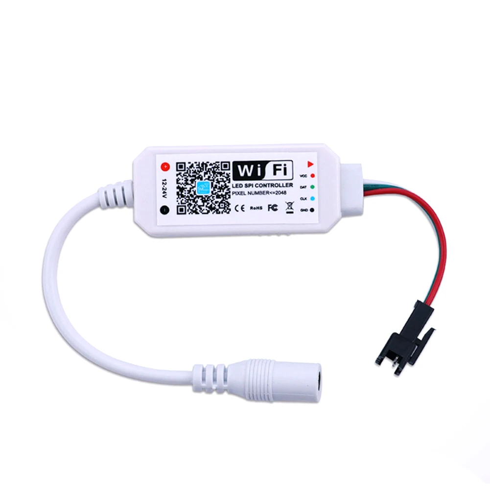 

Pixel Mini WIFI Home Timer Mode LED Controller Mobile Phone Dimming DIY WS2811/1903 For Strip Lights 12-24V Accessories Smart