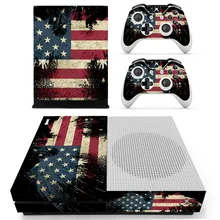 Американский национальный флаг кожи наклейка для Xbox One S консоль и контроллеры кожи наклейка для Xbox One тонкий винил