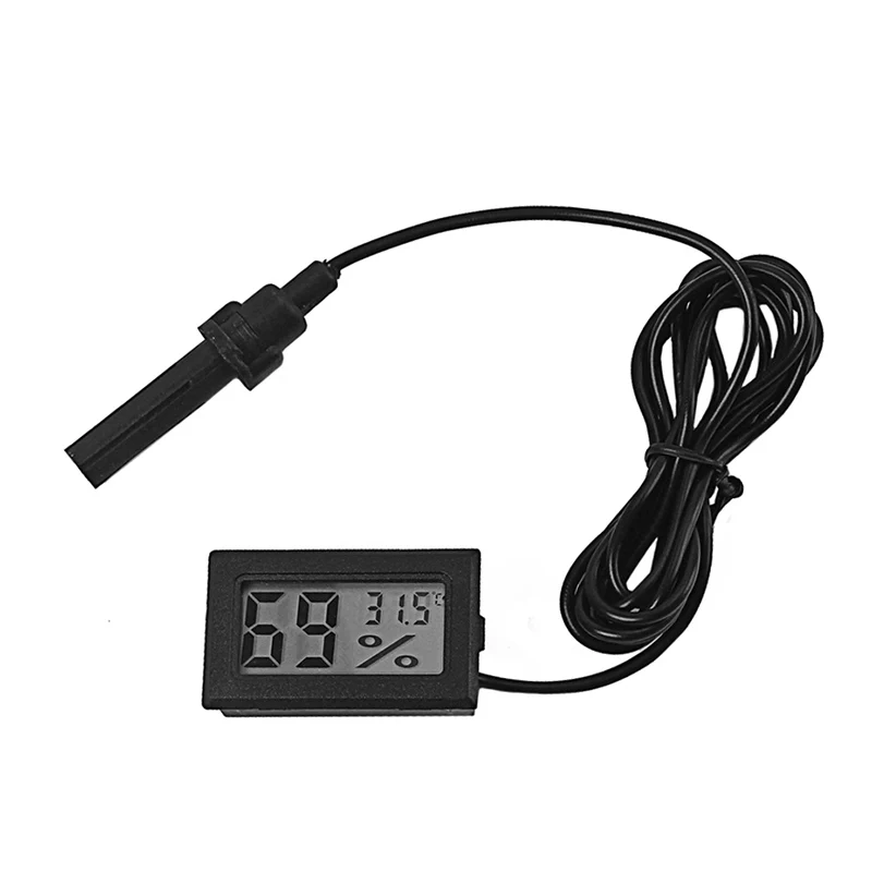 Mini Digital LCD Humidity Meter Thermometer Hygrometer Gauge Indoor Temperature C55K Sale