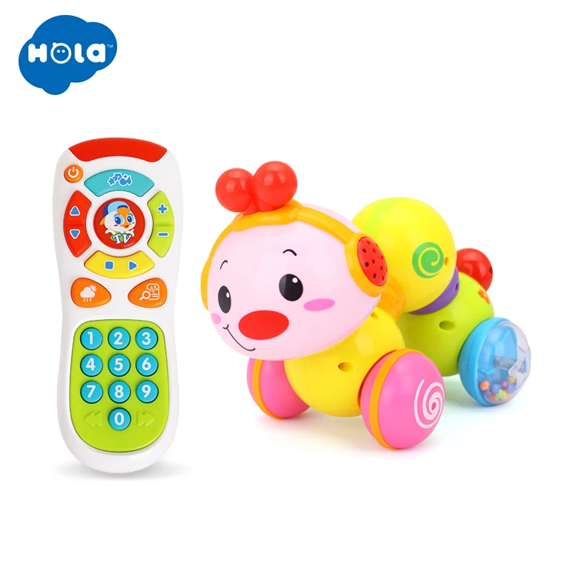 

baby toys crawling insect toy combination music phone phone children toddler 6 months 0-1 years old baby