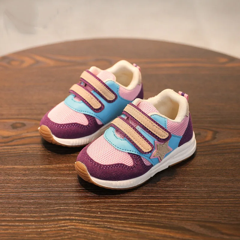 2018 New High Quality Baby Girls Boys Shoes Spring Autumn Cool Breathable Kids Sneakers Lovely Cute