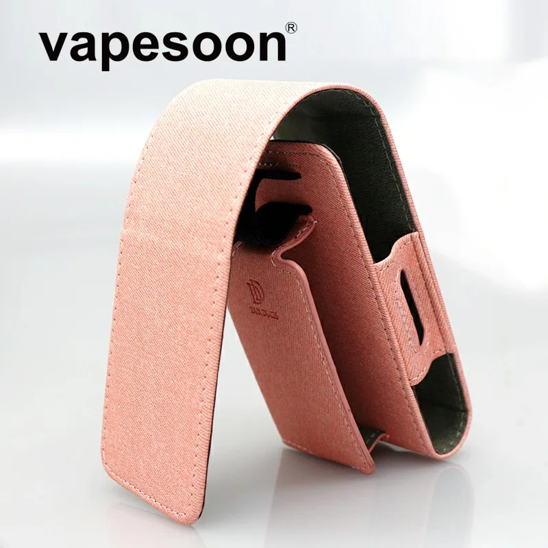 Оригинальный VapeSoon PU кожаный чехол для iqo Электронная сигарета черного и синего цвета в наличии в розничной упаковке 4 цвета