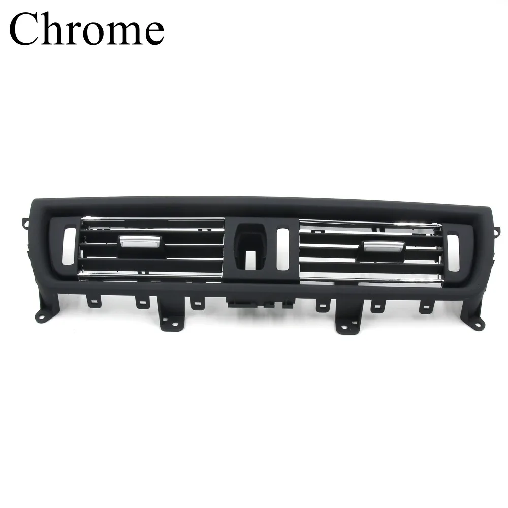 

Front Console Grill Dash AC Air Vent For BMW F10 F11 F18 520i 523i 525i 528i 535i 64229166885 64 22 9 166 885 Chrome