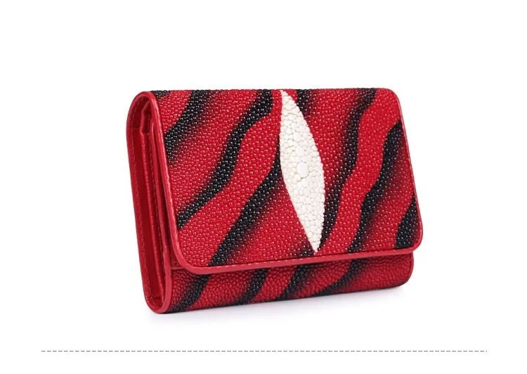 Arraia Genuína Feminino Curto Carteira Bolsa De