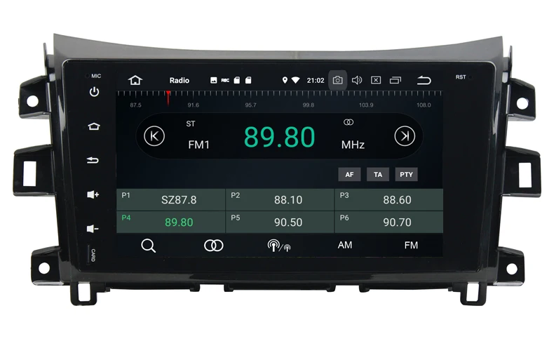 Sale HD 1024*600 octa core android 9.0 car audio player for nissan Navara Frontier NP300 2014-2017 gps navigation autoradio head unit 9