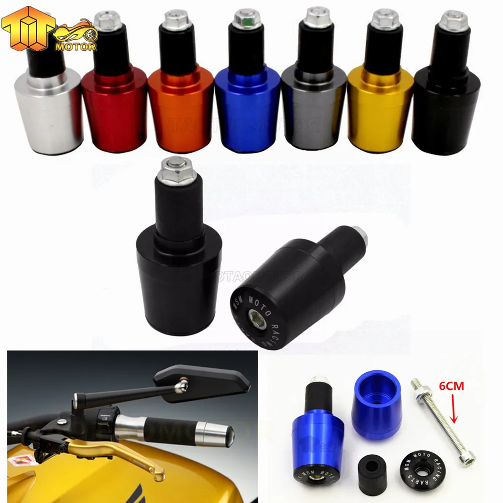 Наконечник руля для мотоцикла Honda CB 7/8 R CBR 1000 f4 f4i 600 400 500 919|handle bar end|motorcycle cnchandlebar end