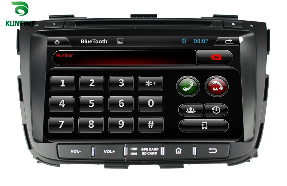 Car dvd GPS Navigation player for SORENTO 2013 8 inch D
