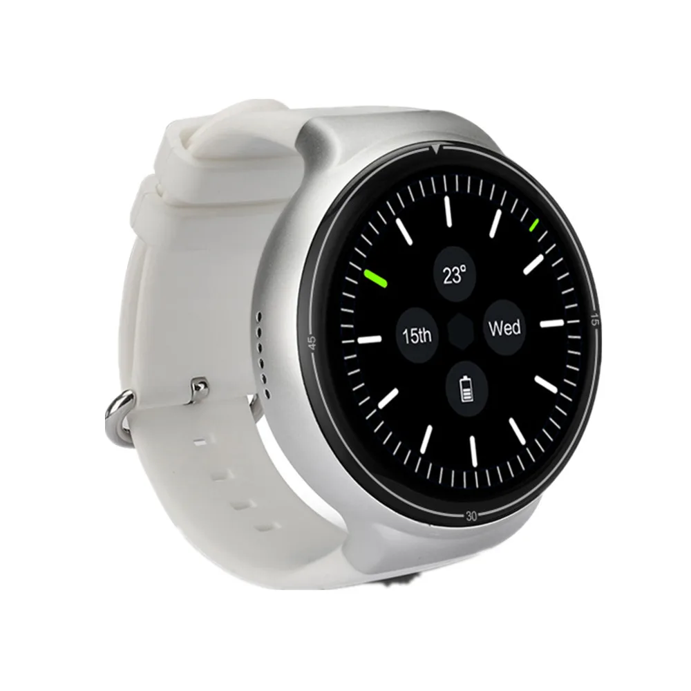 Новые Bluetooth Смарт-часы I4 Pro Android 5,1 ram 2GB rom 16GB Smartwatch gps WiFi Nano SIM карта 3g relogio мужские наручные часы - Цвет: silver