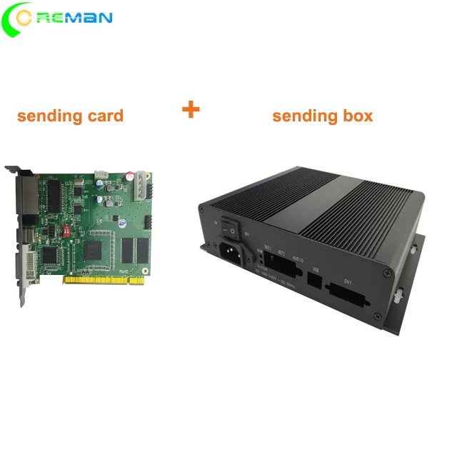 

sending card + sending box linsn TS801d TS802D video led screen controller