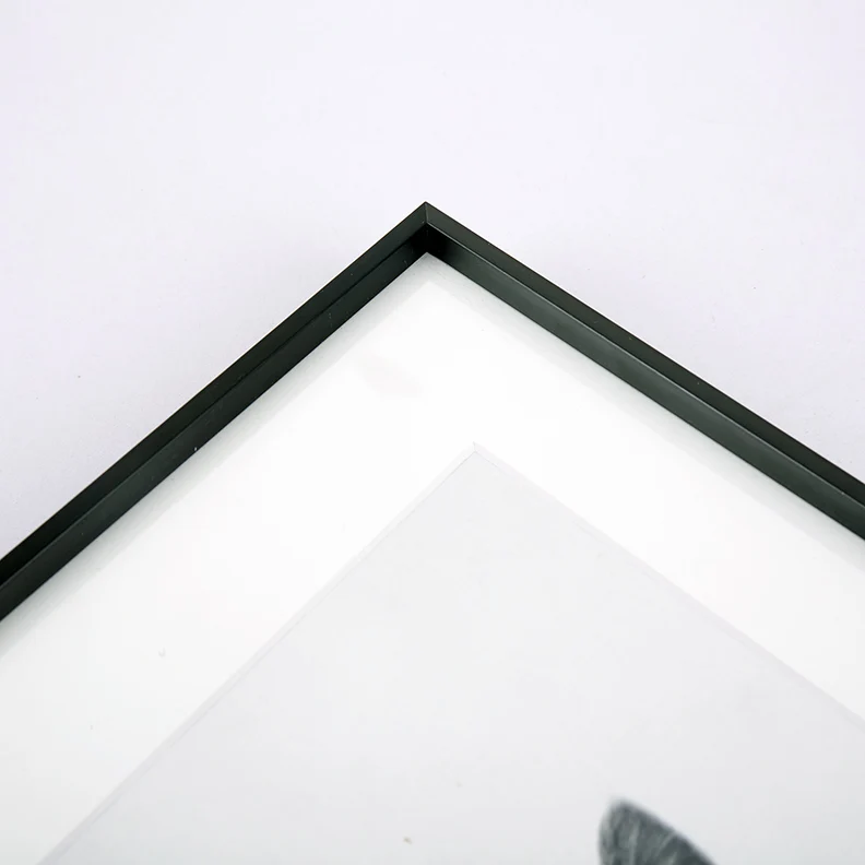 Алюминиевая рамка для фотографий черно-белая пейзаж seacape фотография Художественная печать Одиночная Матовая рамка искусство 11x14 дюймов 27,9x35,6 см
