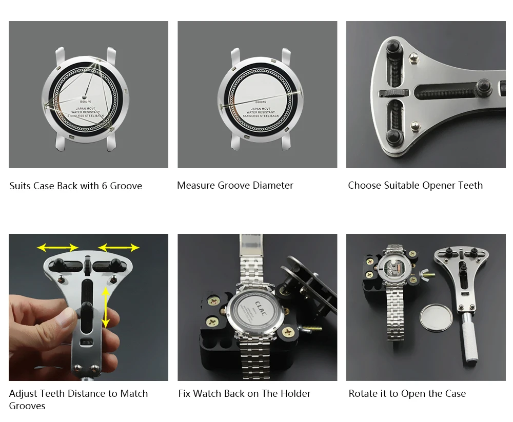 Набор инструментов для ремонта часов, чехол для открывания браслета, штифт для снятия часового аппарата horloge gereedschap, инструменты для часов fossil rolex_watch