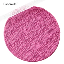 Прозрачное тиснение помадка ролик булавка крокодиловая кожа эффект текстуры тиснение украшения торта Скалка кондитерский инструмент 52005