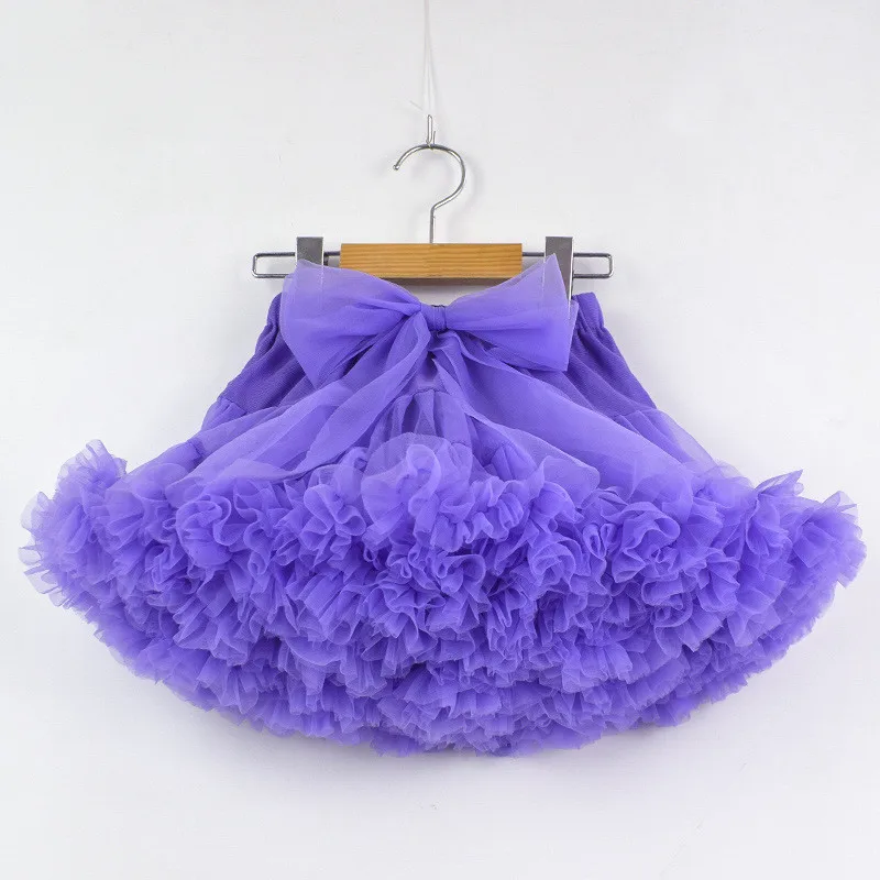 meninas tutu saia fofo crianças ballet pettiskirt