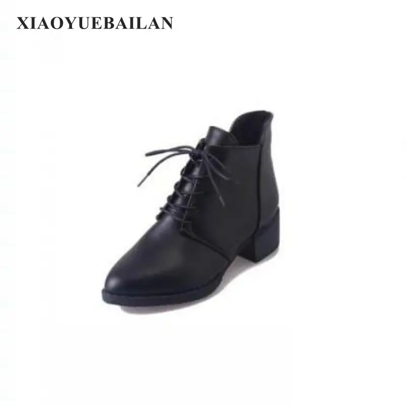 

2017 New Winter Boots With Pointed Ferret Comfort Deep Martin