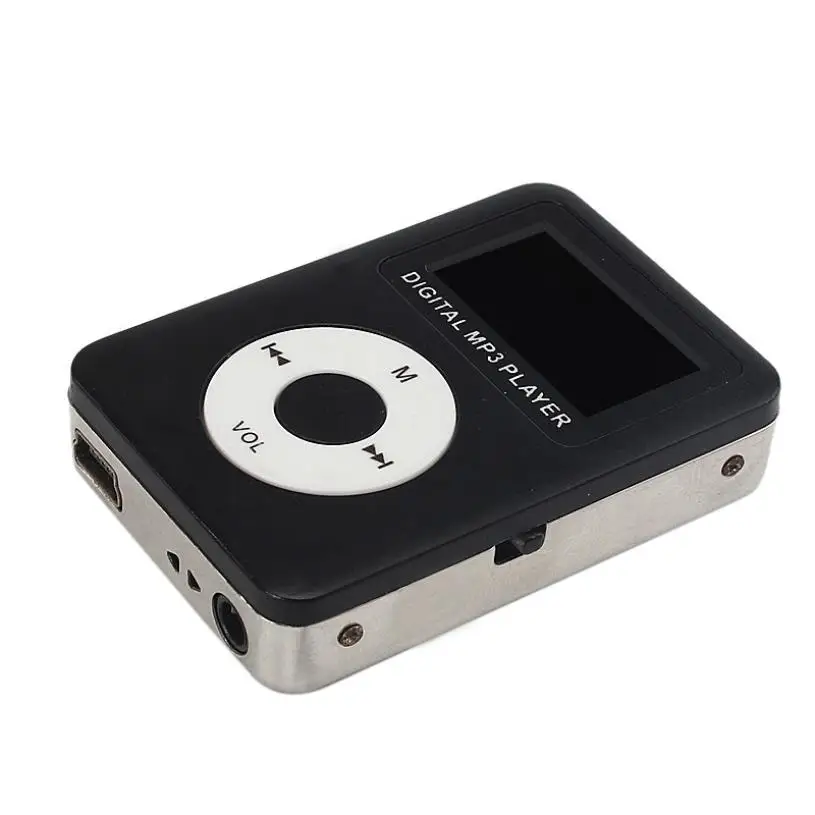 Лучшая цена USB цифровой MP3 плеер ЖК-экран Поддержка 32 ГБ Micro SD карта