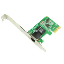Winyao WY8111E PCI-E Gigabit Ethernet сетевой, переносной, вилка стандарта карты 10/100/1000 Мбит/с настольными компьютерами адаптер NIC RTL8111E накопитель NAS