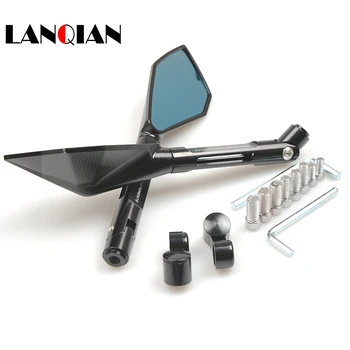 

Mirror Motorcycle accessories side Mirror Rearview For Kawasaki z800 z1000 z750 YamahaTMAX500 530 mt09 KTM DUKE 250 390