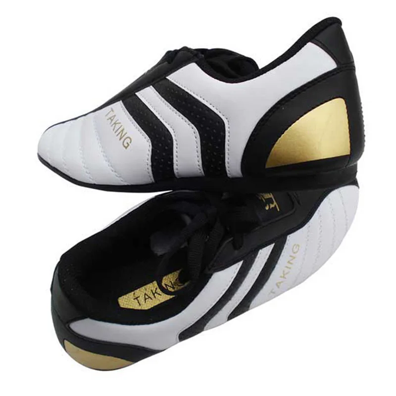 Top Quality Taekwondo Shoes Breathable Kickboxing Competitional Tae Kwon Do Training Martial Arts Sneaker Shoes Kids 