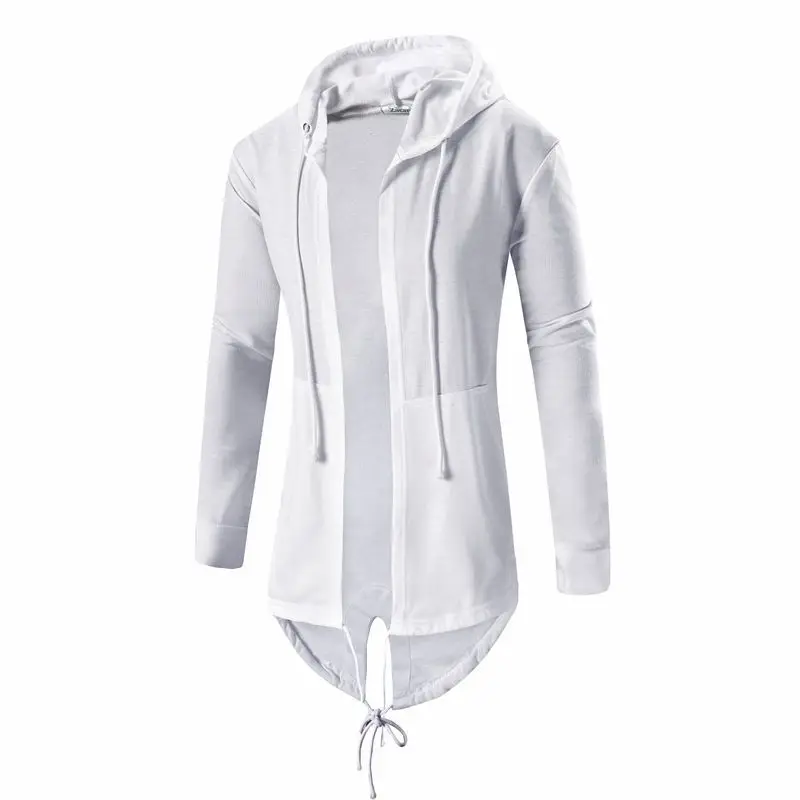 

Mens Hooded Hoodie Sweatshirts Fashion Hip Hop Mantle Hoodies Jacket Long Sleeve Cloak Male Coat Outwear Moleton Masculino