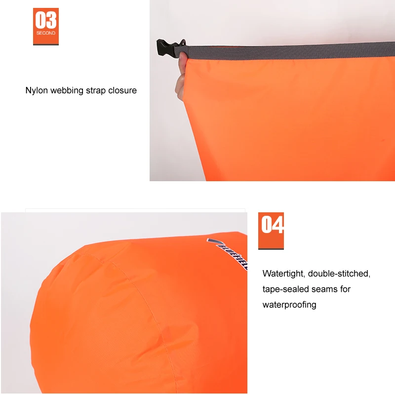 40L 70L bolso seco impermeable Pack Sack rollo Top compresión saco de natación Rafting kayak River Trekking Floating canotaje 40L 70L bolso seco impermeable Pack Sack rollo Top compresión saco de natación Rafting kayak River Trekking Floating canotaje
