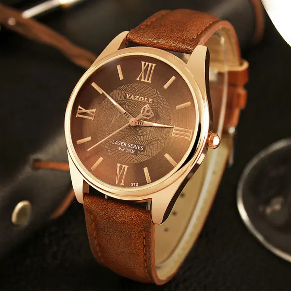 YAZOLE 2017 Man Wrist Watch Men Watches Top Brand Luxury Famous Male Clock Quartz Watch Casual