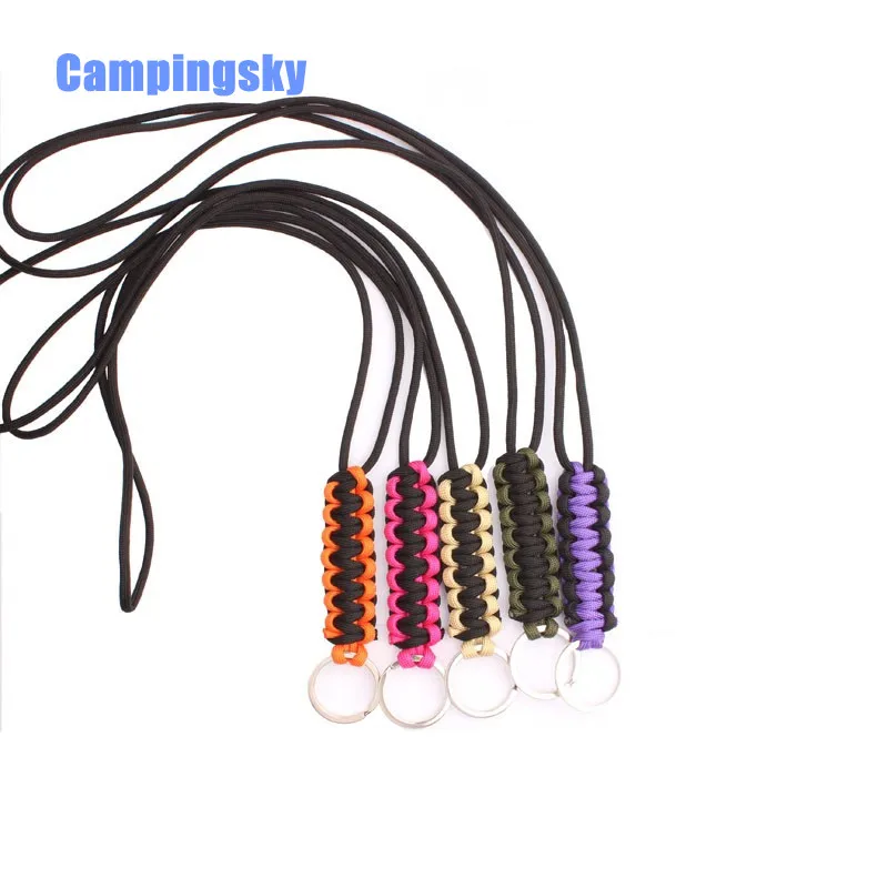 CAMPINGSKY يدوية الصنع المظلة الحبل Paracord في مفتاح سلسلة مصباح يدوي حبل ، في الهواء الطلق مجموعة الحبال 550 Paracord نسج بقاء CAMPINGSKY يدوية الصنع المظلة الحبل Paracord في مفتاح سلسلة مصباح يدوي حبل ، في الهواء الطلق مجموعة الحبال 550 Paracord نسج بقاء