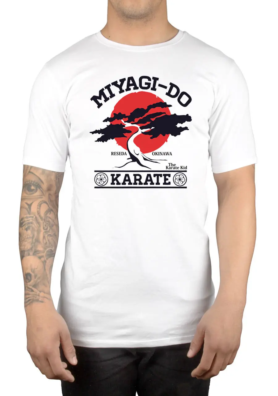 Футболка Miyagi Do Karate Bonsai Tree 9017 w мальчик каратист боевое искусство Япония