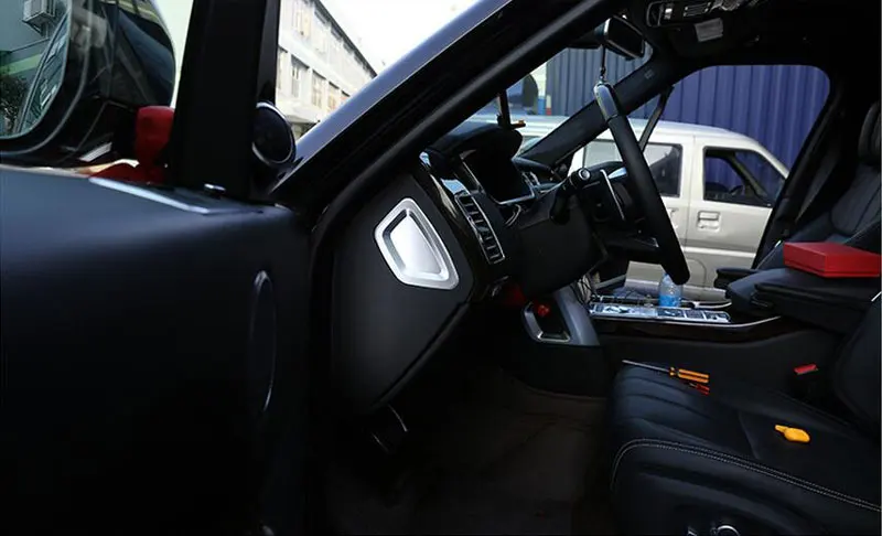 2 шт. декоративная панель для консоли Land Rover Range Vogue 2014 2017 L405|range rover l405|trim covertrim panel |