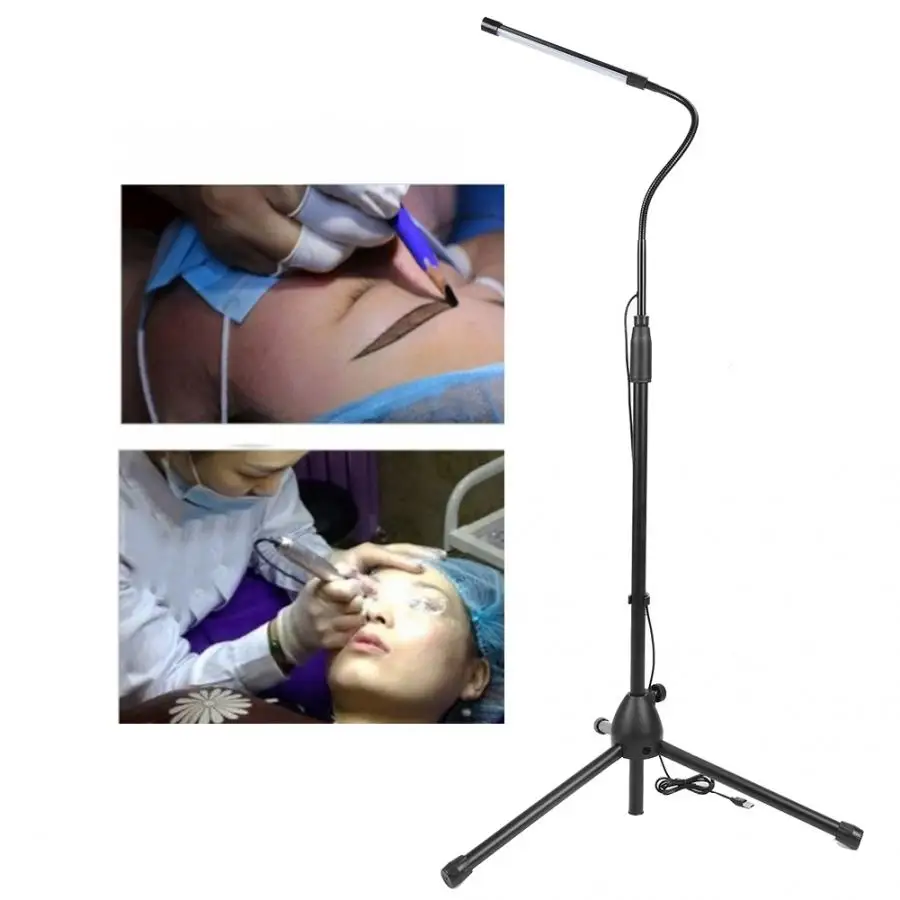

LED Desk Tattoo Lamp 10 Levels Adjustable Eye Protection Lamp Brightness Room Bed Tattoo Lamp Nail Art Tattoo Tools Accessories