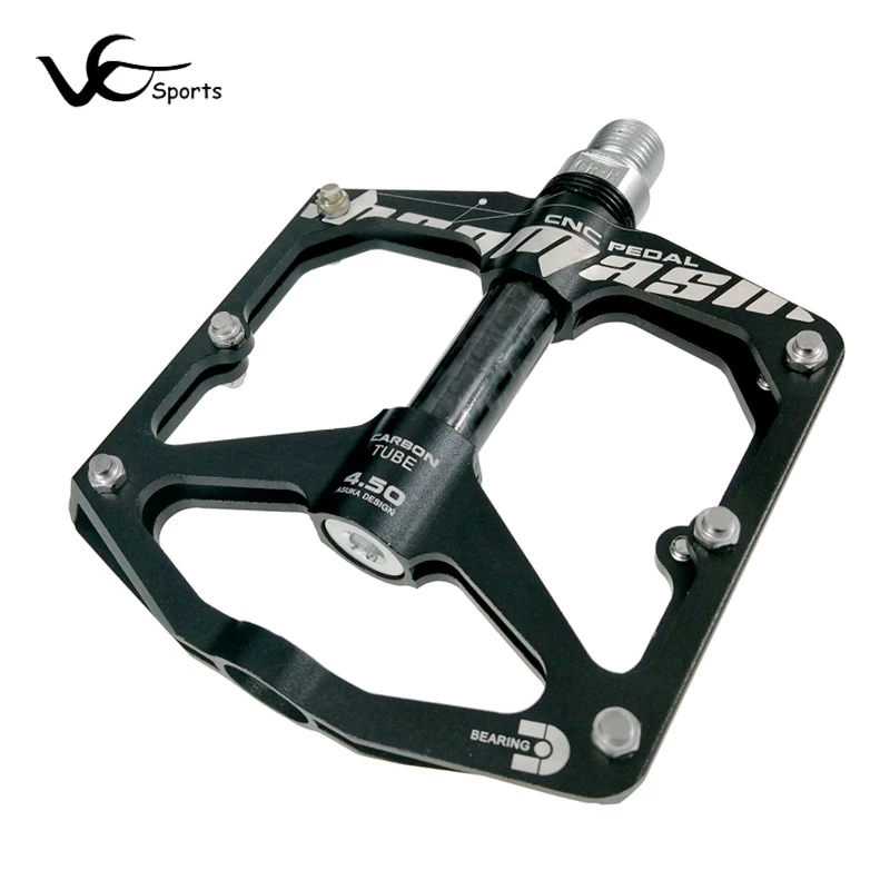 SMS bicycle pedal bearings carbon tube cycling 9/16 mountain bike BMX exercise pedals ultralight