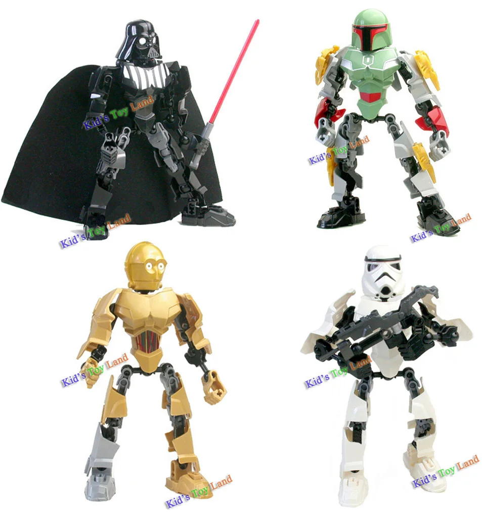KSZ 510 the clone wars star wars block toys clone troppers Darth Vader
