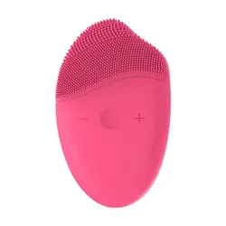 Ультразвуковая щетка для лица Очиститель силиконовый очищающее устройство USB Перезаряжаемый водостойкий массажер для лица инструмент