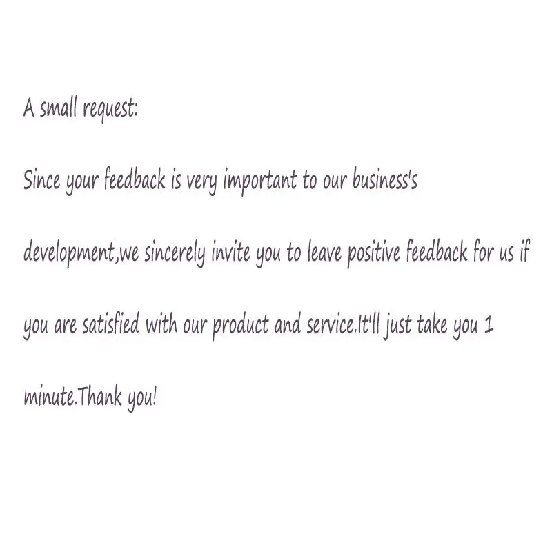 feedback