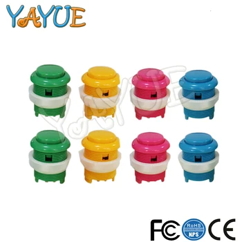 

50pcs 28mm Good Quality DIP Arcade Push Button Switch Keysters for Arcade Game Machine Parts