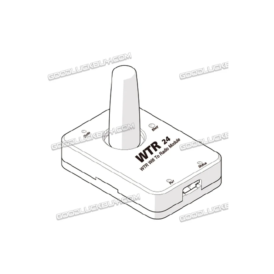 

CUAV WTR24 Wifi to Radio Module Transfer xbee/sx/p900 Data Transmission RC Hack Tool