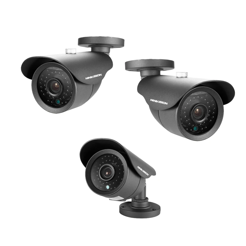 NINIVISION HD 2MP система видеонаблюдения CCTV 8CH HD 1080P HD AHD DVR комплект 4*1080P уличная система безопасности 1 ТБ HDD