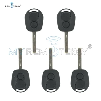 

Remtekey 5 Remote car key shell case cover 2 button for Ssangyong Rexton RX7 without circuit board