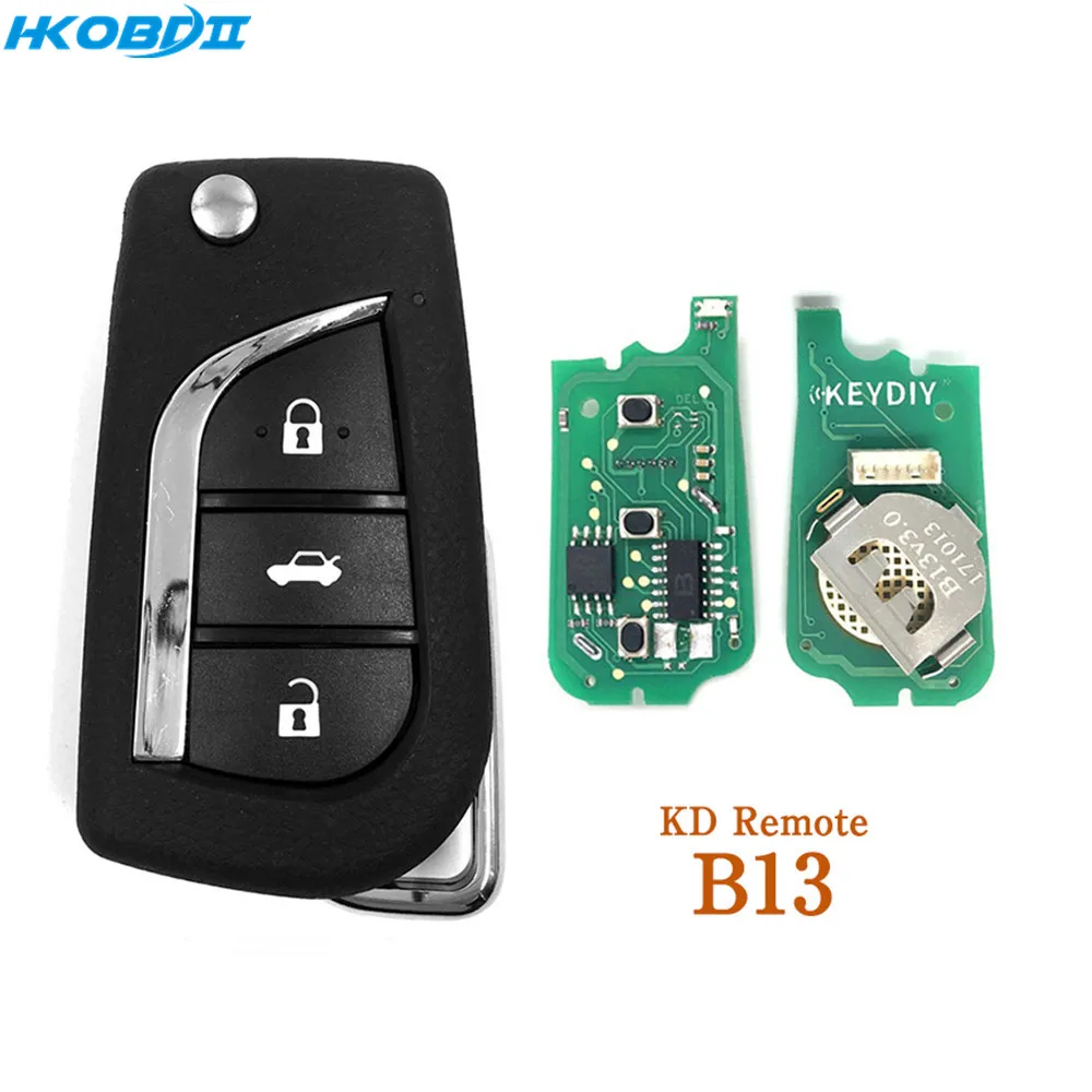 

HKOBDII KEYDIY Original KD B13 B series Remotes For KD900/MINI KD/URG200 Key Programmer B Series Remotes